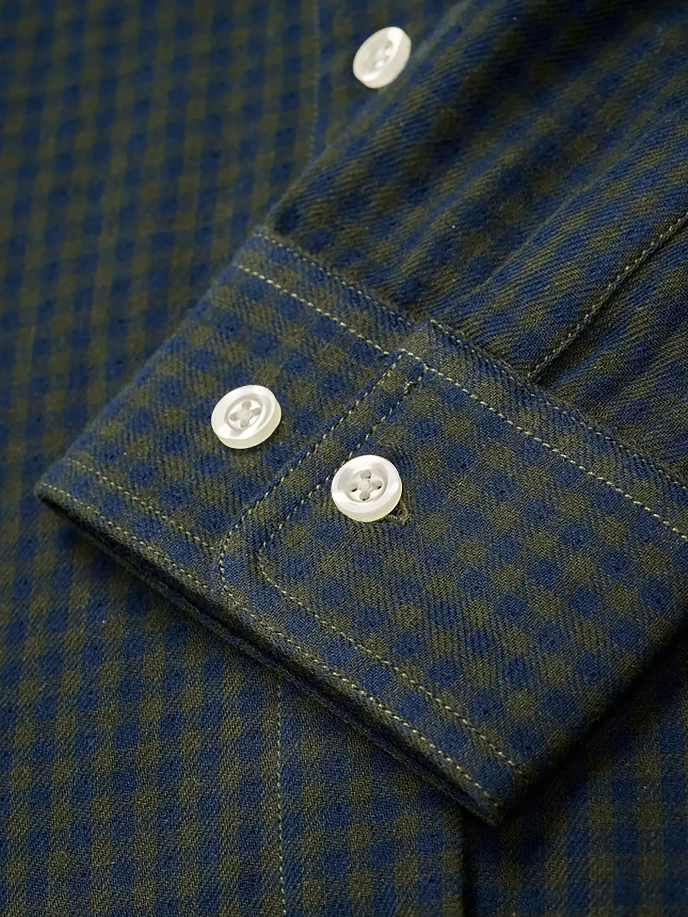 KNOWLEDGE COTTON APPAREL | Hemd Regular Fit  | grün