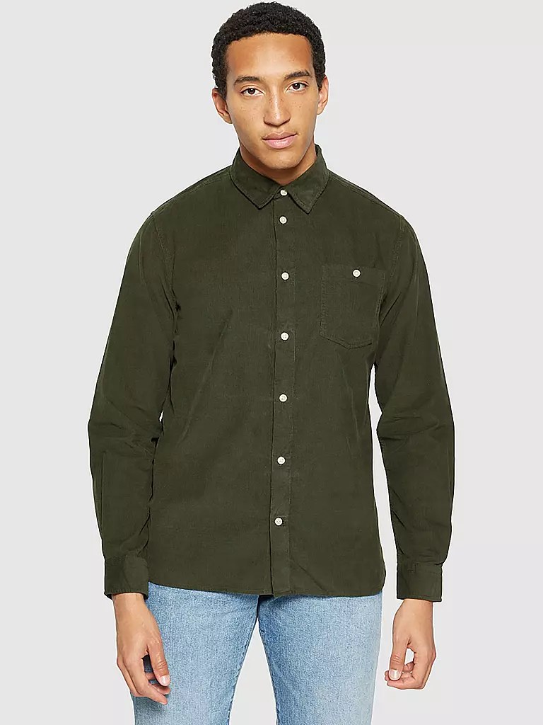 KNOWLEDGE COTTON APPAREL | Hemd Regular Fit | braun