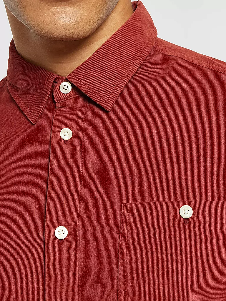 KNOWLEDGE COTTON APPAREL | Hemd Regular Fit | grün