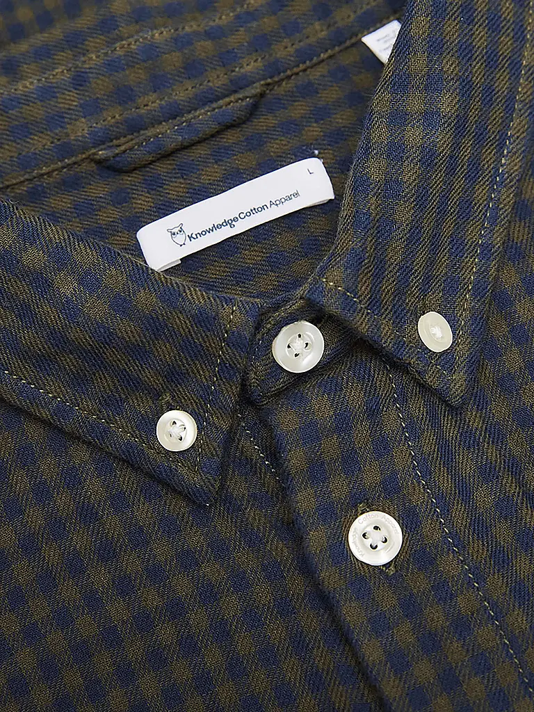 KNOWLEDGE COTTON APPAREL | Hemd Regular Fit | 