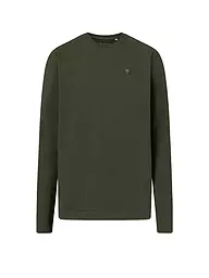 KNOWLEDGE COTTON APPAREL | Langarmshirt | dunkelgrün
