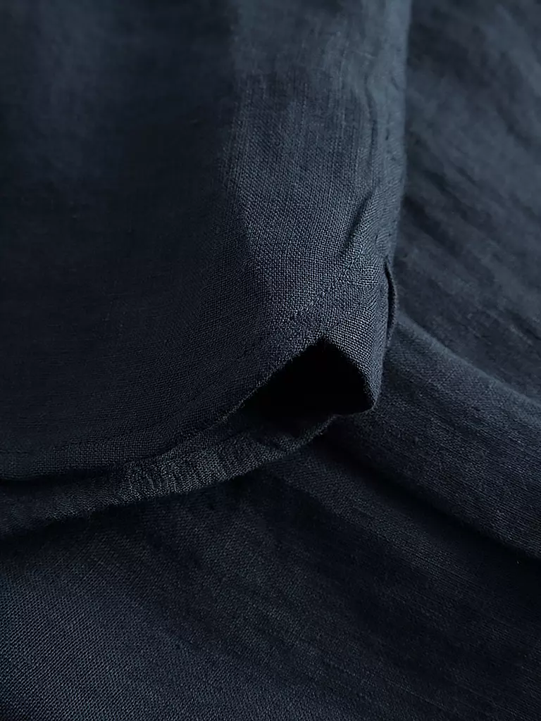 KNOWLEDGE COTTON APPAREL | Leinenhemd  Regular Fit  | blau