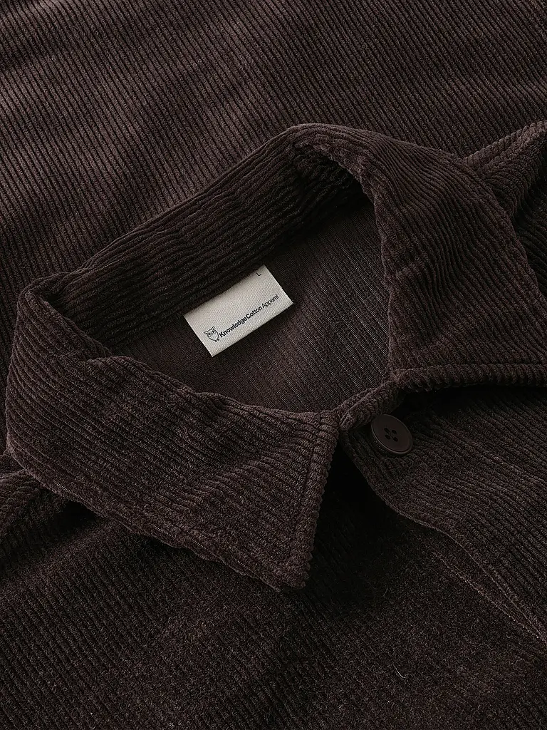 KNOWLEDGE COTTON APPAREL | Overshirt  | Braun