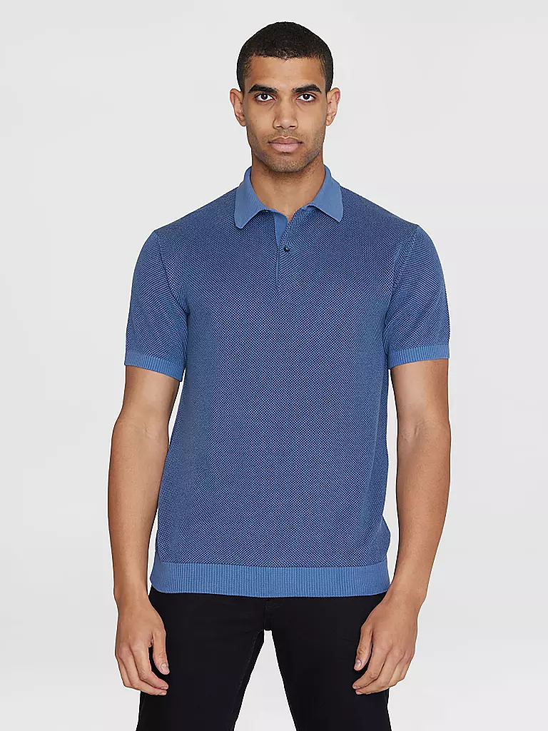 KNOWLEDGE COTTON APPAREL | Poloshirt  | blau