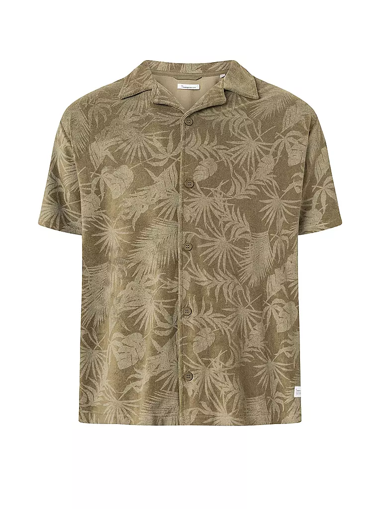 KNOWLEDGE COTTON APPAREL | Poloshirt | olive