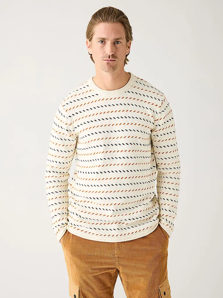 KNOWLEDGE COTTON APPAREL | Pullover  | creme