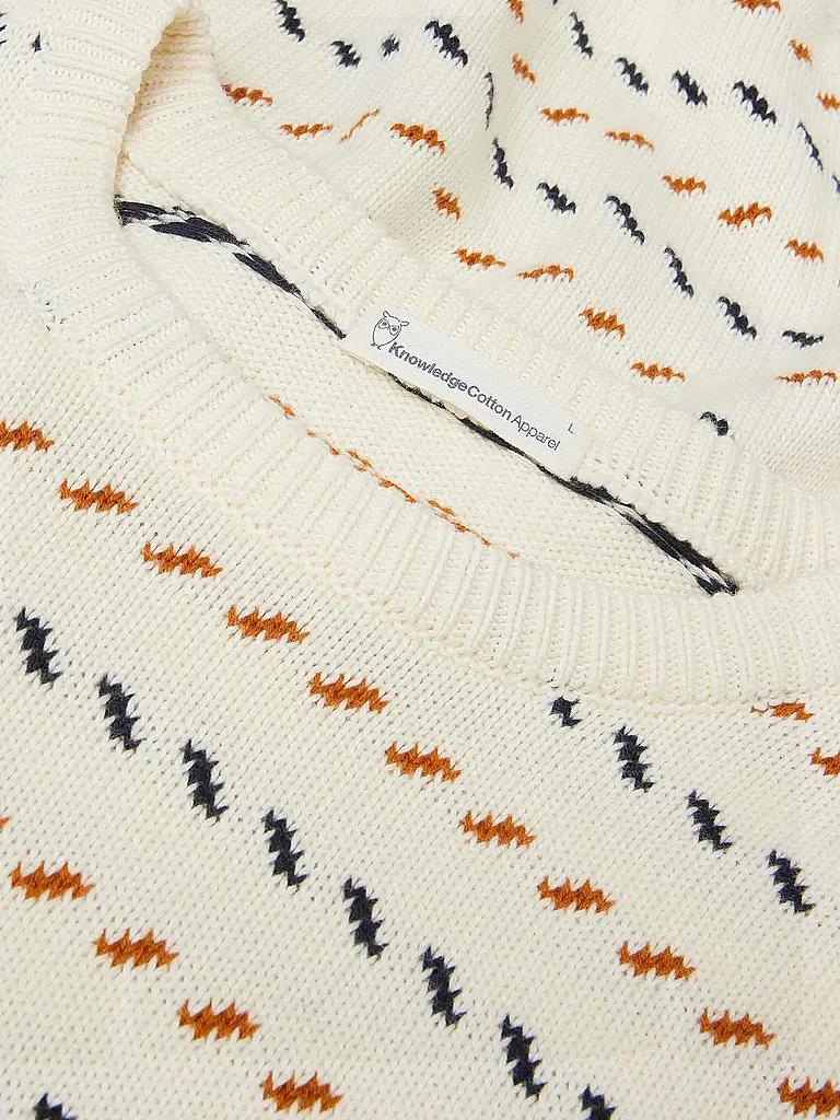 KNOWLEDGE COTTON APPAREL | Pullover  | creme