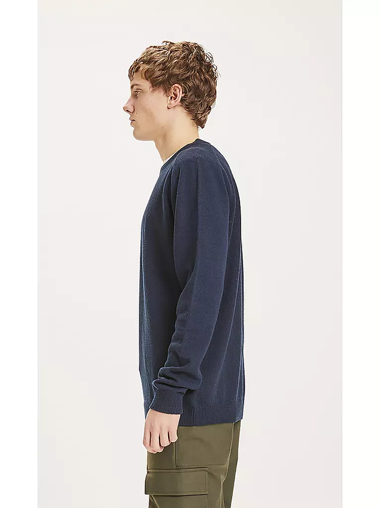 KNOWLEDGE COTTON APPAREL | Pullover FIELD | blau