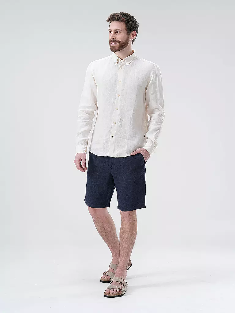 KNOWLEDGE COTTON APPAREL | Shorts FIG  | blau