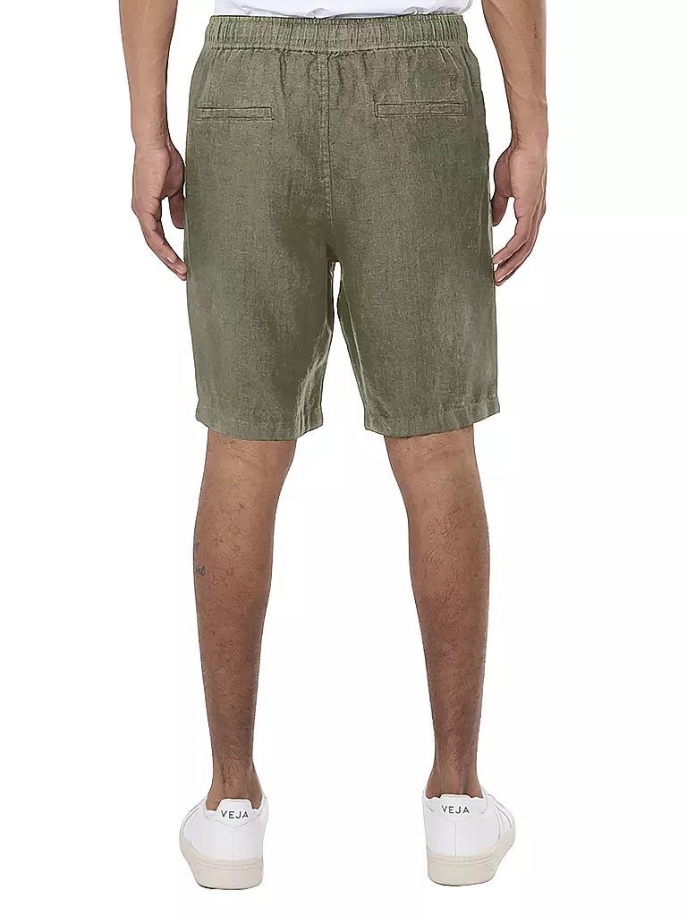 KNOWLEDGE COTTON APPAREL | Shorts FIG  | olive