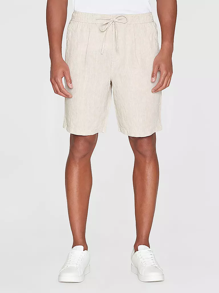 KNOWLEDGE COTTON APPAREL | Shorts FIG  | beige