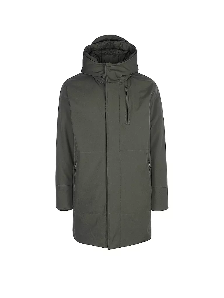 KNOWLEDGE COTTON APPAREL | Softshell Parka | grün