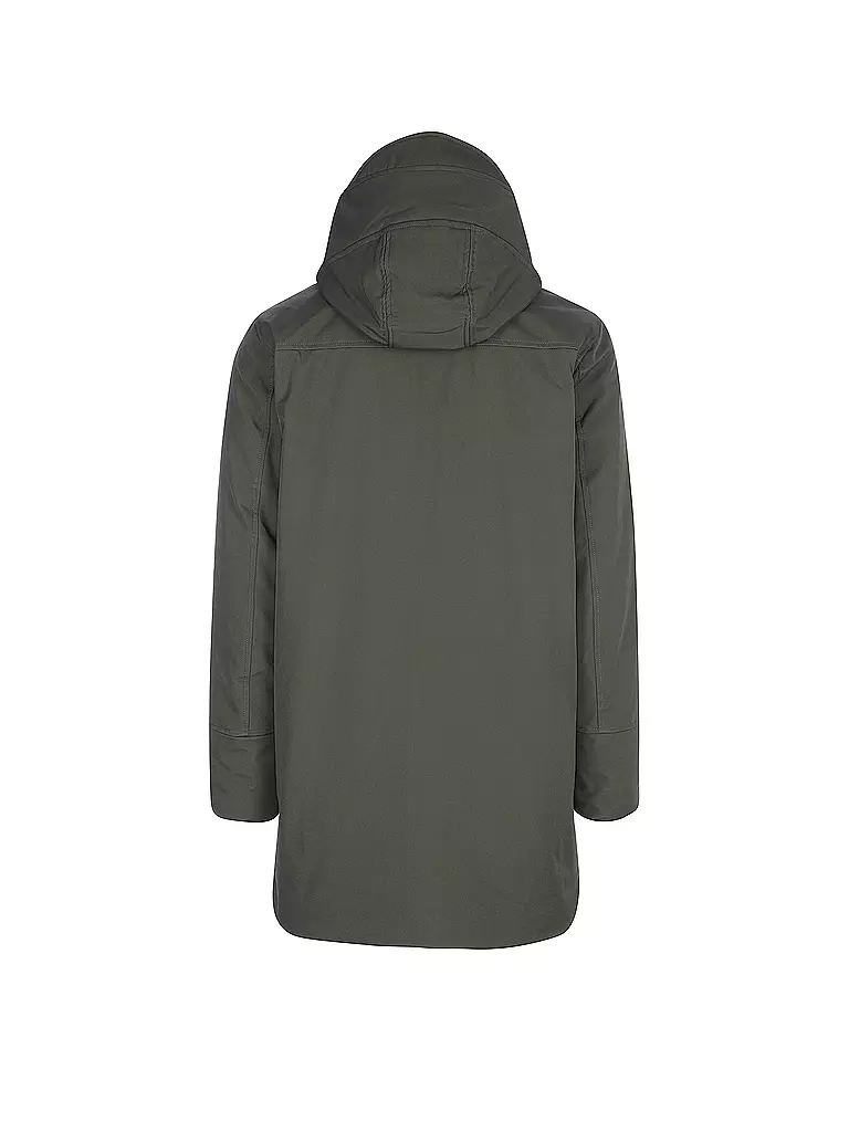 KNOWLEDGE COTTON APPAREL | Softshell Parka | grün