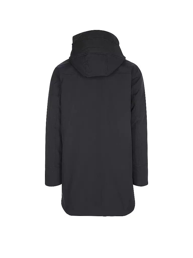 KNOWLEDGE COTTON APPAREL | Softshell Parka | schwarz