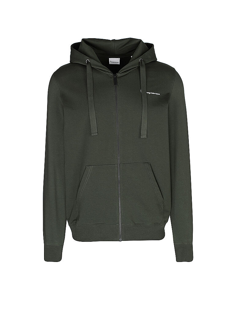 KNOWLEDGE COTTON APPAREL Sweatjacke gruen
