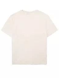 KNOWLEDGE COTTON APPAREL | T-Shirt  | creme
