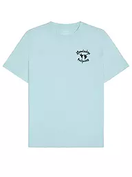 KNOWLEDGE COTTON APPAREL | T-Shirt  | türkis