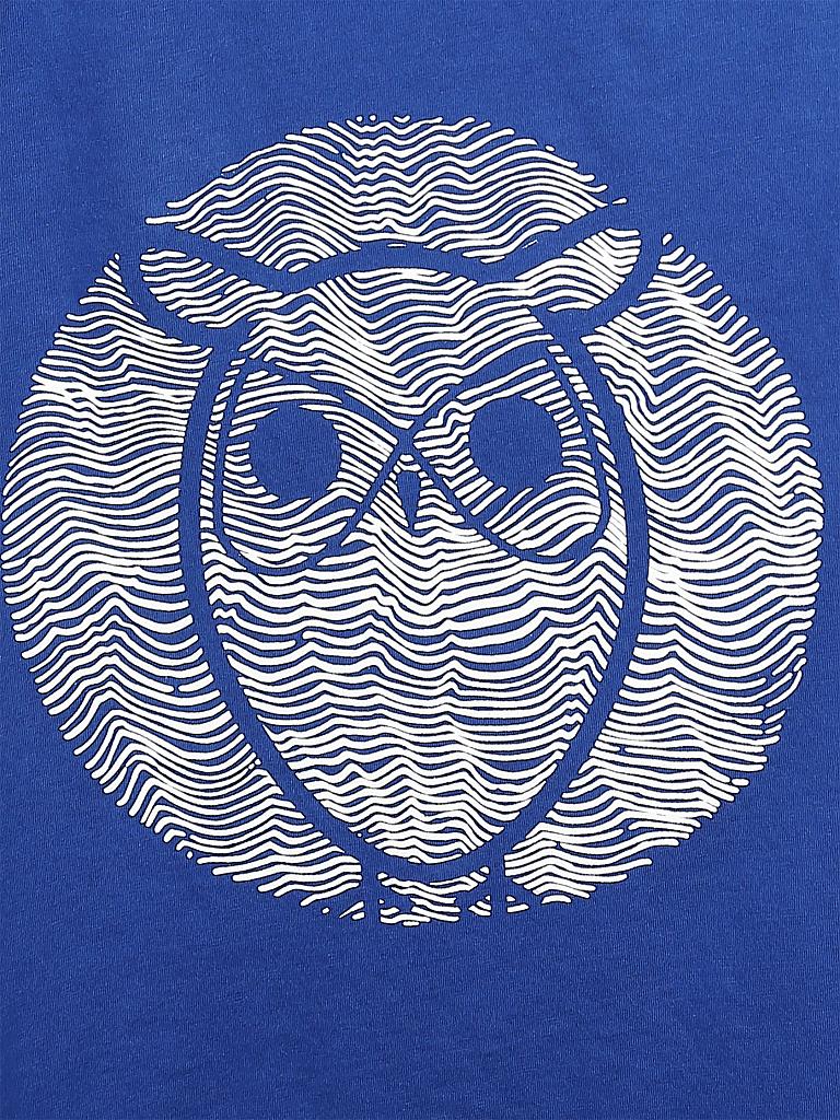 KNOWLEDGE COTTON APPAREL | T-Shirt  | blau