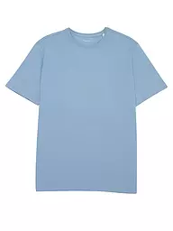 KNOWLEDGE COTTON APPAREL | T-Shirt ALDER | hellblau