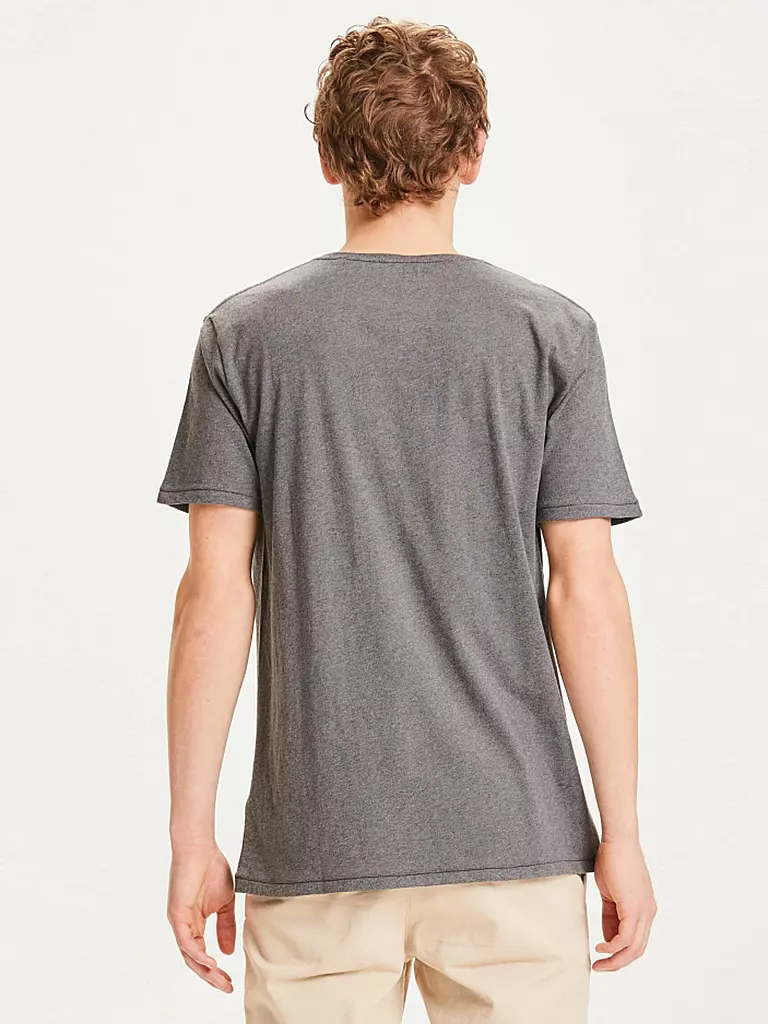 KNOWLEDGE COTTON APPAREL | T-Shirt ALDER | grün