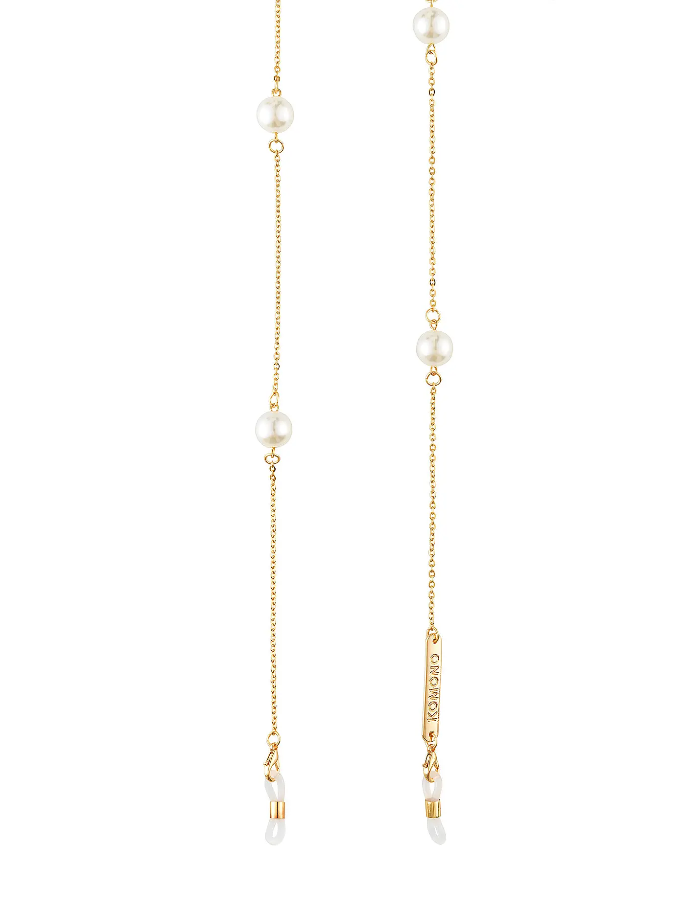KOMONO | Brillenkette ROSIE | weiss