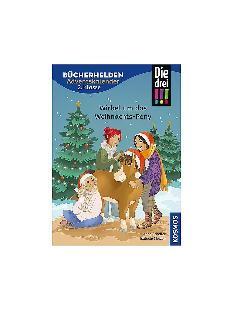 KOSMOS VERLAG | Buch - Die drei Fragezeichen - Adventskalender, Wirbel um das Weihnachts-Pony, Anne Scheller | keine Farbe