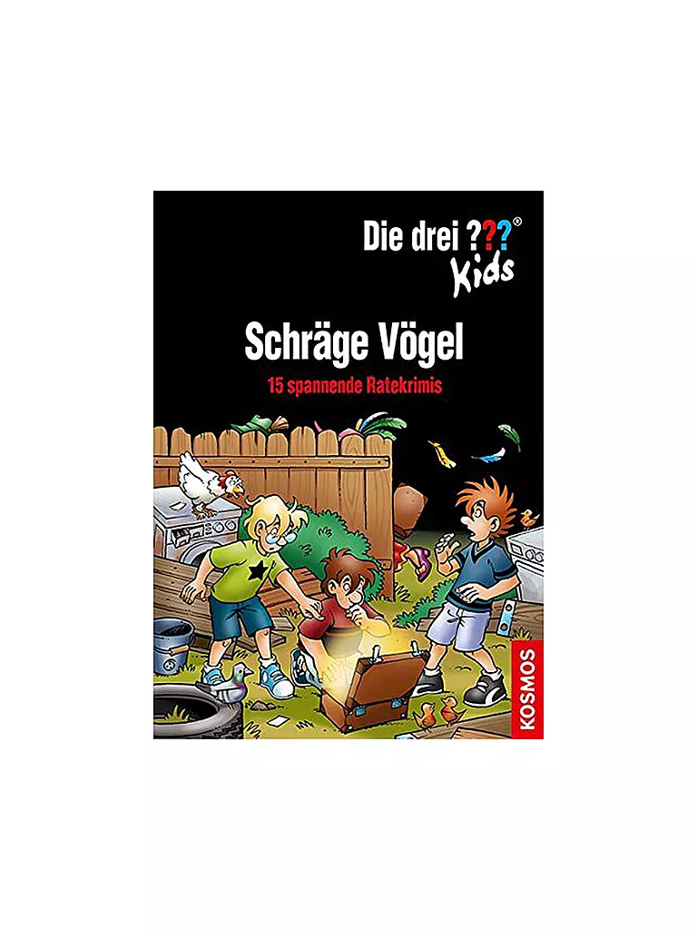 KOSMOS VERLAG | Buch - Die drei Fragezeichen Kids - Schraege Voegel - 15 spannende Ratekrimis (Gebundene Ausgabe) | keine Farbe