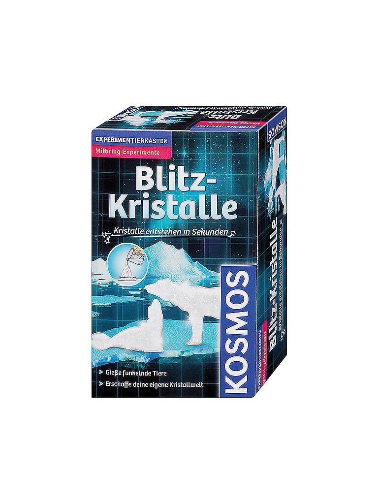 KOSMOS | Blitz-Kristalle - Kristalle in Sekunden züchten | keine Farbe