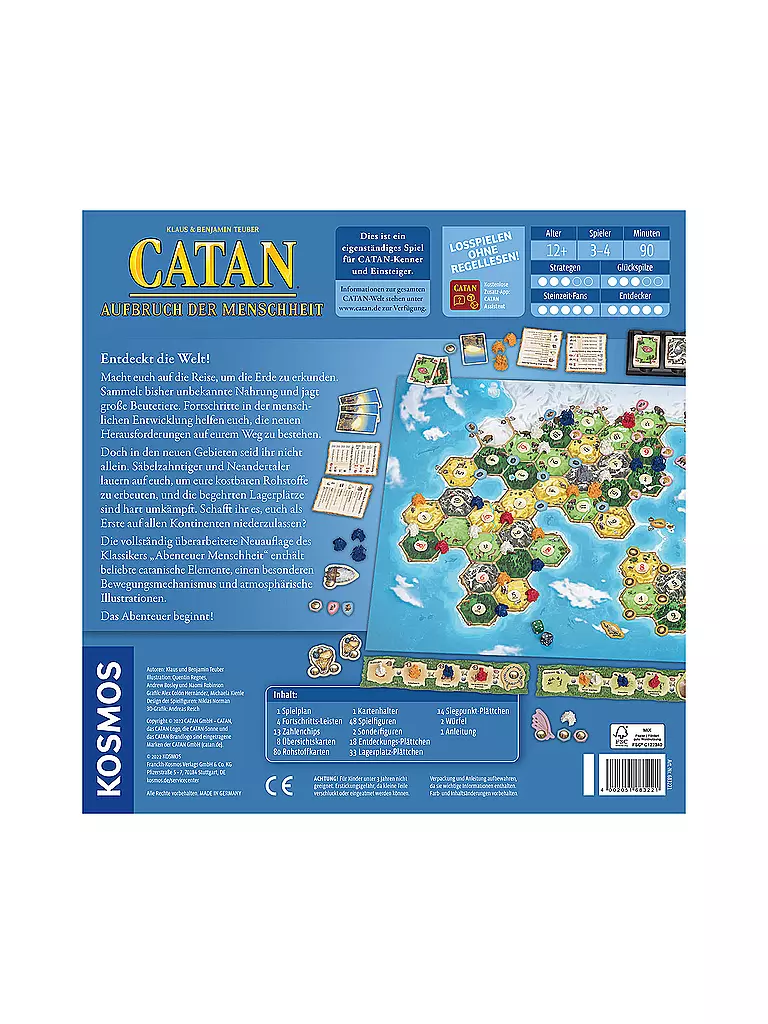 KOSMOS | Brettspiel - CATAN - Aufbruch der Menschheit | keine Farbe