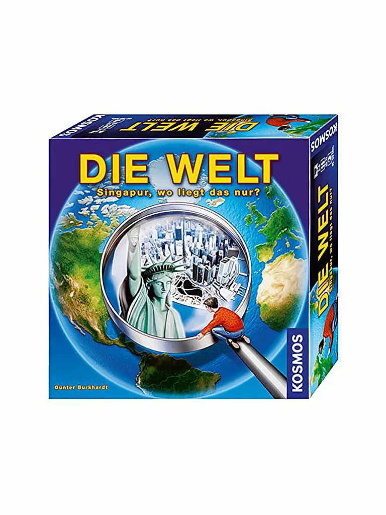 KOSMOS | Brettspiel - Die Welt - Singapur wo liegt das nur | keine Farbe