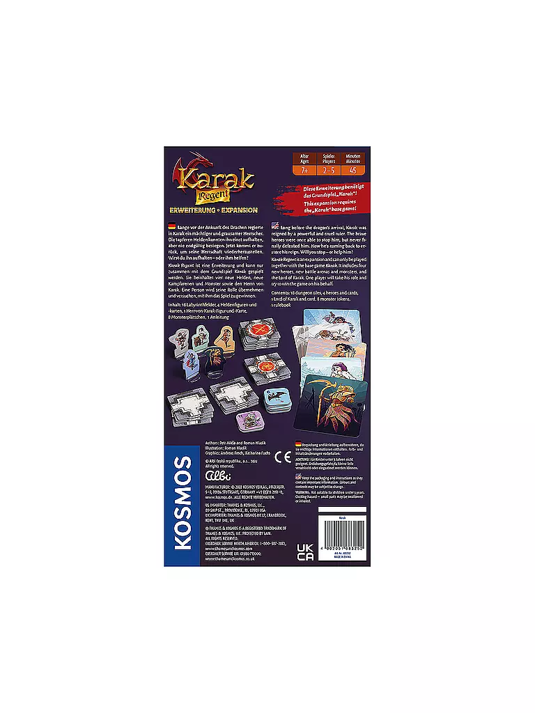 KOSMOS | Brettspiel - Karak Regent Erweiterung | keine Farbe
