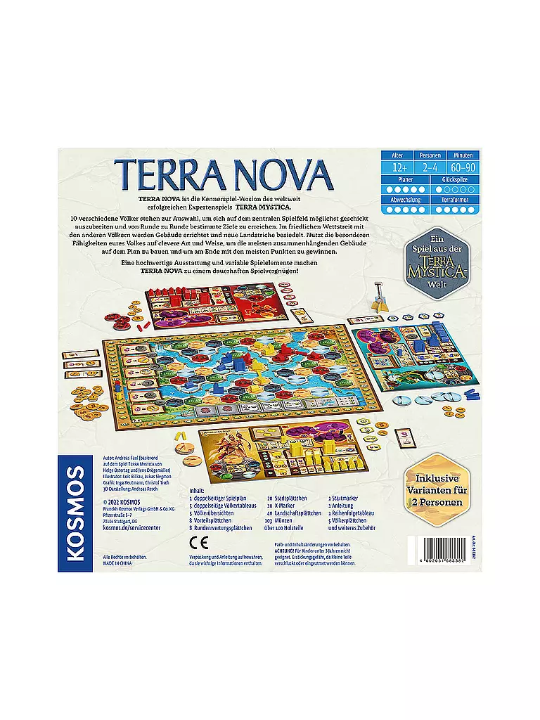 KOSMOS | Brettspiel - Terra Nova | keine Farbe