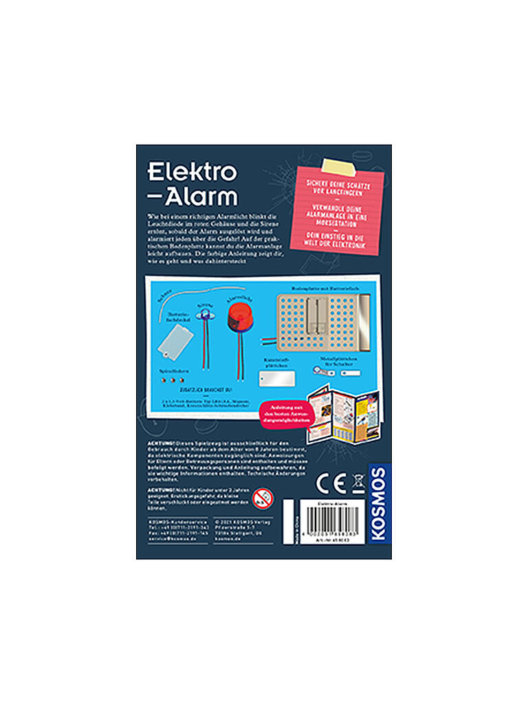 KOSMOS | Elektro-Alarm - Sichere deine Geheimverstecke | keine Farbe