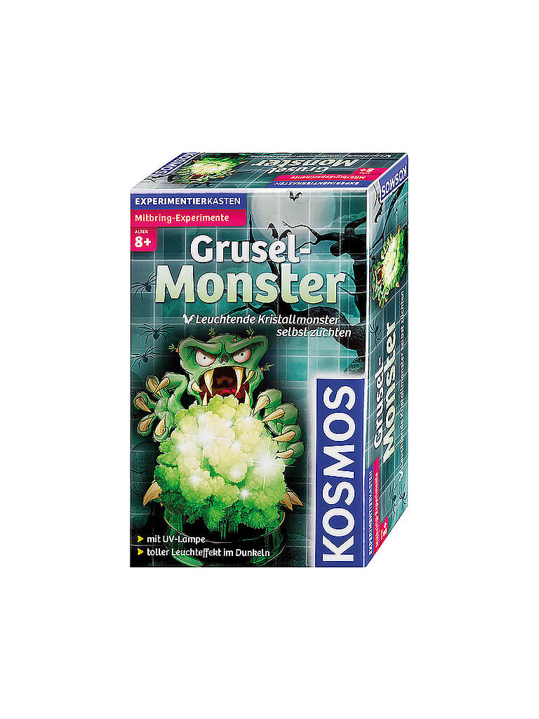 KOSMOS | Grusel-Monster - Leuchtende Kristallmonster selbst züchten | keine Farbe