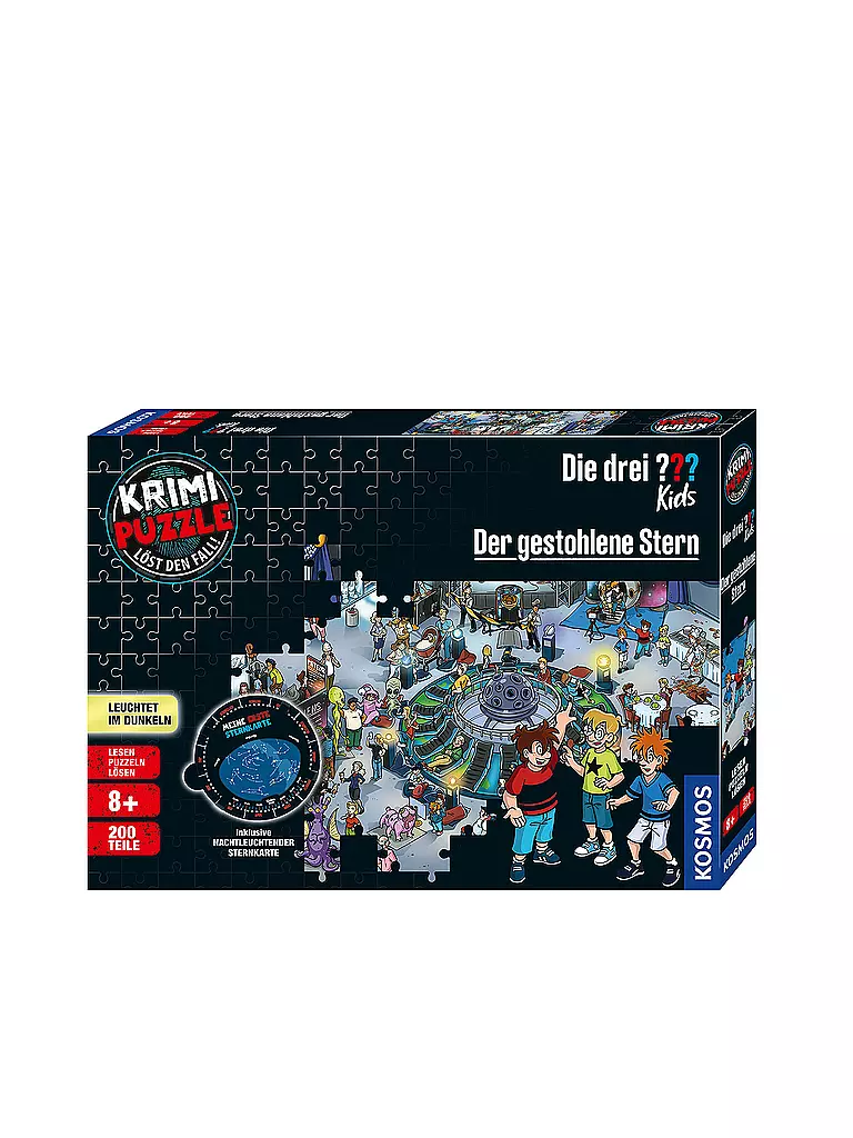 KOSMOS | Krimi-Puzzle: Die drei Fragezeichen Kids - Der gestohlene Stern | keine Farbe