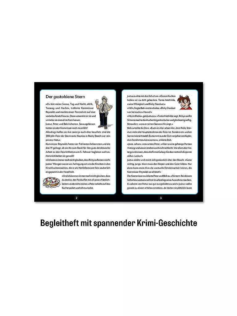 KOSMOS | Krimi-Puzzle: Die drei Fragezeichen Kids - Der gestohlene Stern | keine Farbe