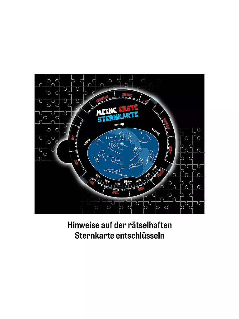 KOSMOS | Krimi-Puzzle: Die drei Fragezeichen Kids - Der gestohlene Stern | keine Farbe