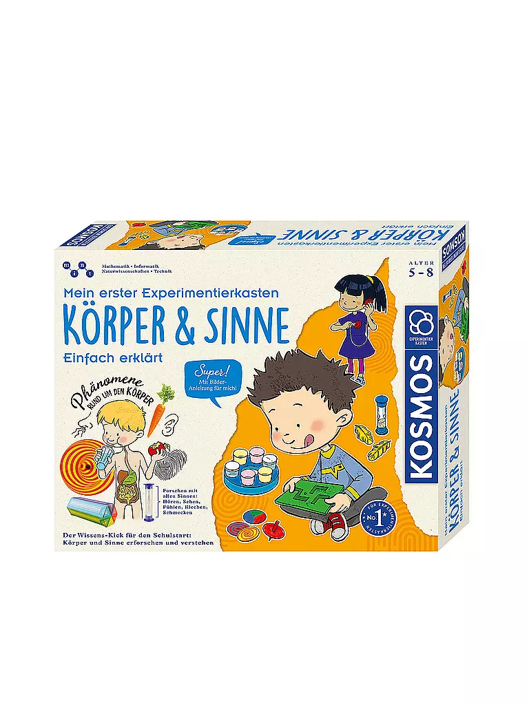 KOSMOS | Mein erster Experimentierkasten - Körper&Sinne | keine Farbe