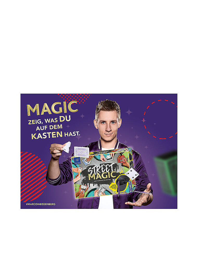 KOSMOS | Street Magic - Coole Zaubertricks für unterwegs | keine Farbe