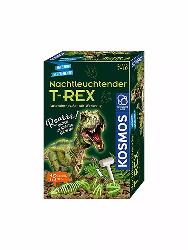 KOSMOS | T-REX nachtleuchtend - Ausgrabungs-Set | keine Farbe