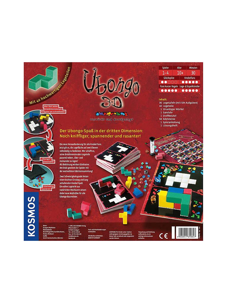 KOSMOS | Ubongo 3D-Brettspiel | keine Farbe