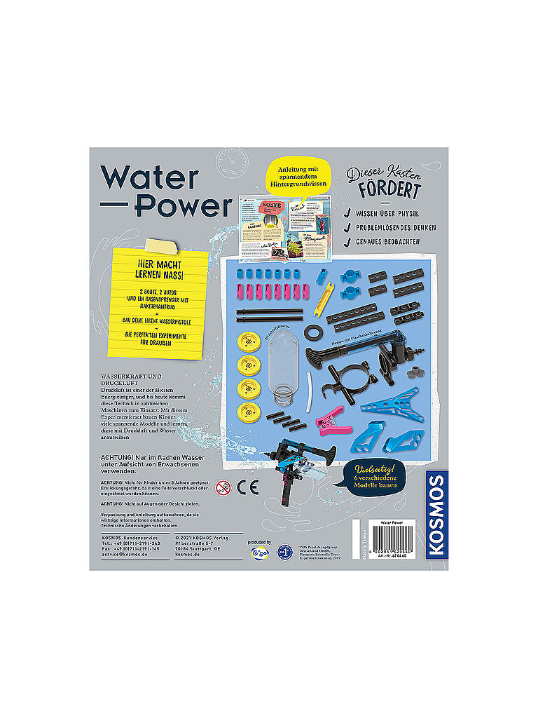KOSMOS | Water Power - Entdecke die Antriebskraft von Wasser | keine Farbe