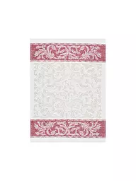 KRACHT | Halbleinen Geschirrtuch 50x70cm Paisley | Rot