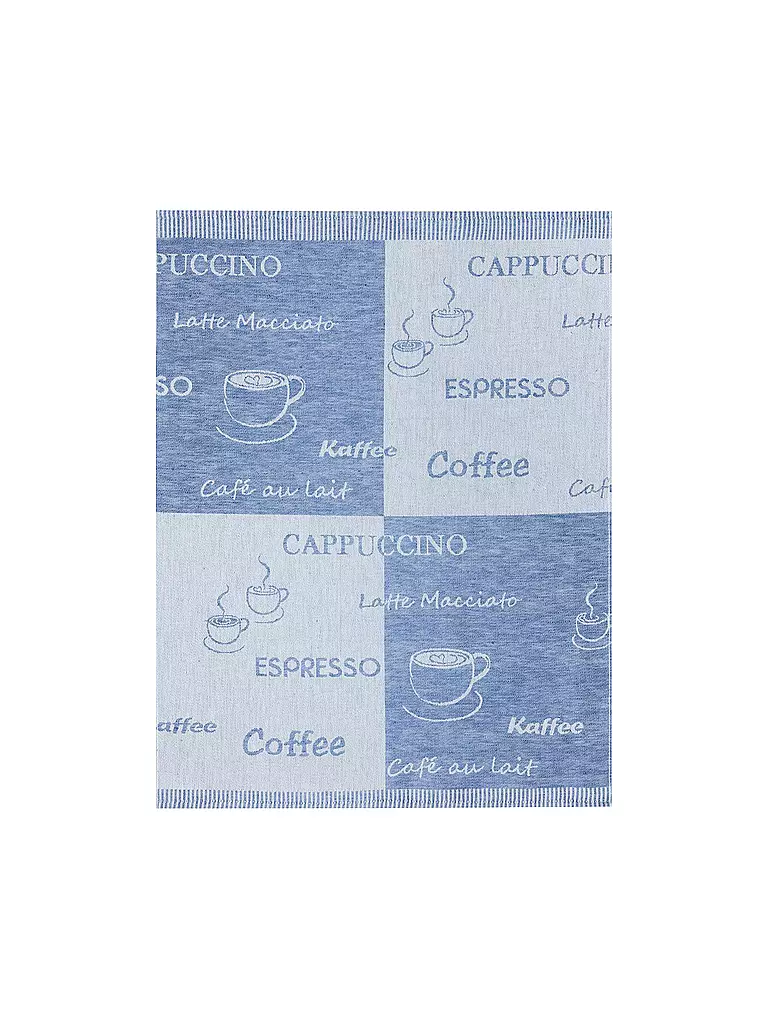 KRACHT | Halbleinen Jacquardtuch 3er Pkg Coffee | bunt