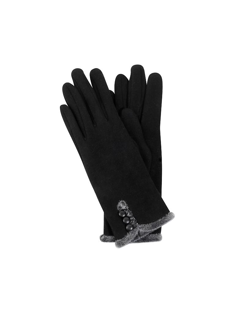 KUEBL | Jersey-Handschuhe  | schwarz