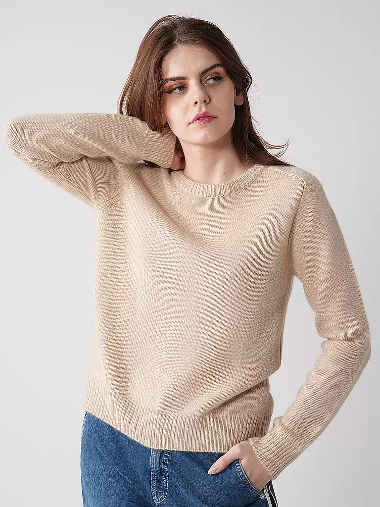 KUJTEN | Kaschmirpullover NANAMI | creme