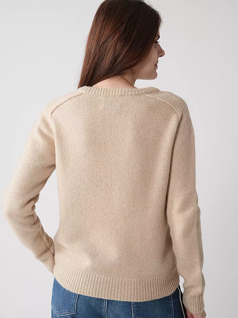KUJTEN | Kaschmirpullover NANAMI | creme