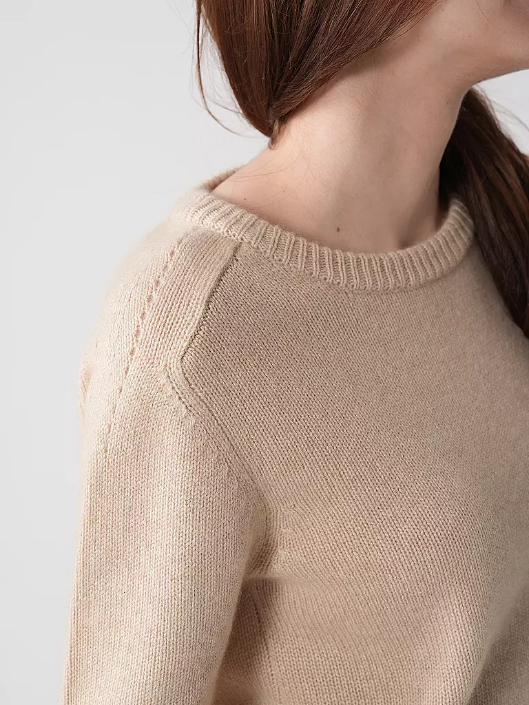 KUJTEN | Kaschmirpullover NANAMI | creme