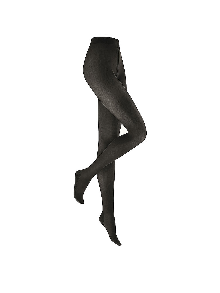 Strumpfhose WARM UP anthrazit schwarz 40-42 damen