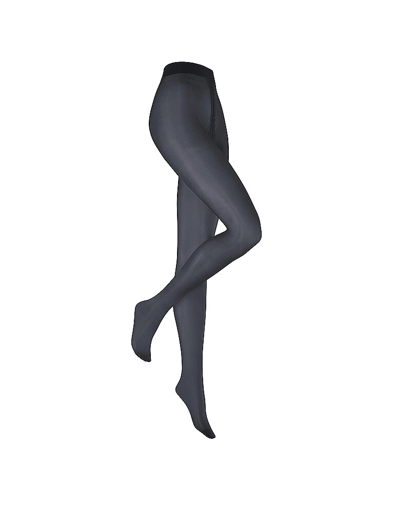 KUNERT Strumpfhose 40 Den SATIN LOOK marine blau | 38-40